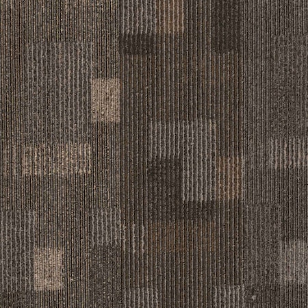 Mohawk Basics 24" x 24" Berber (Loop pile), 0.09" Pile Height, Carpet Tile, PET Fiber, Smoke Color, (24 Tiles), (96 sqft/carton)